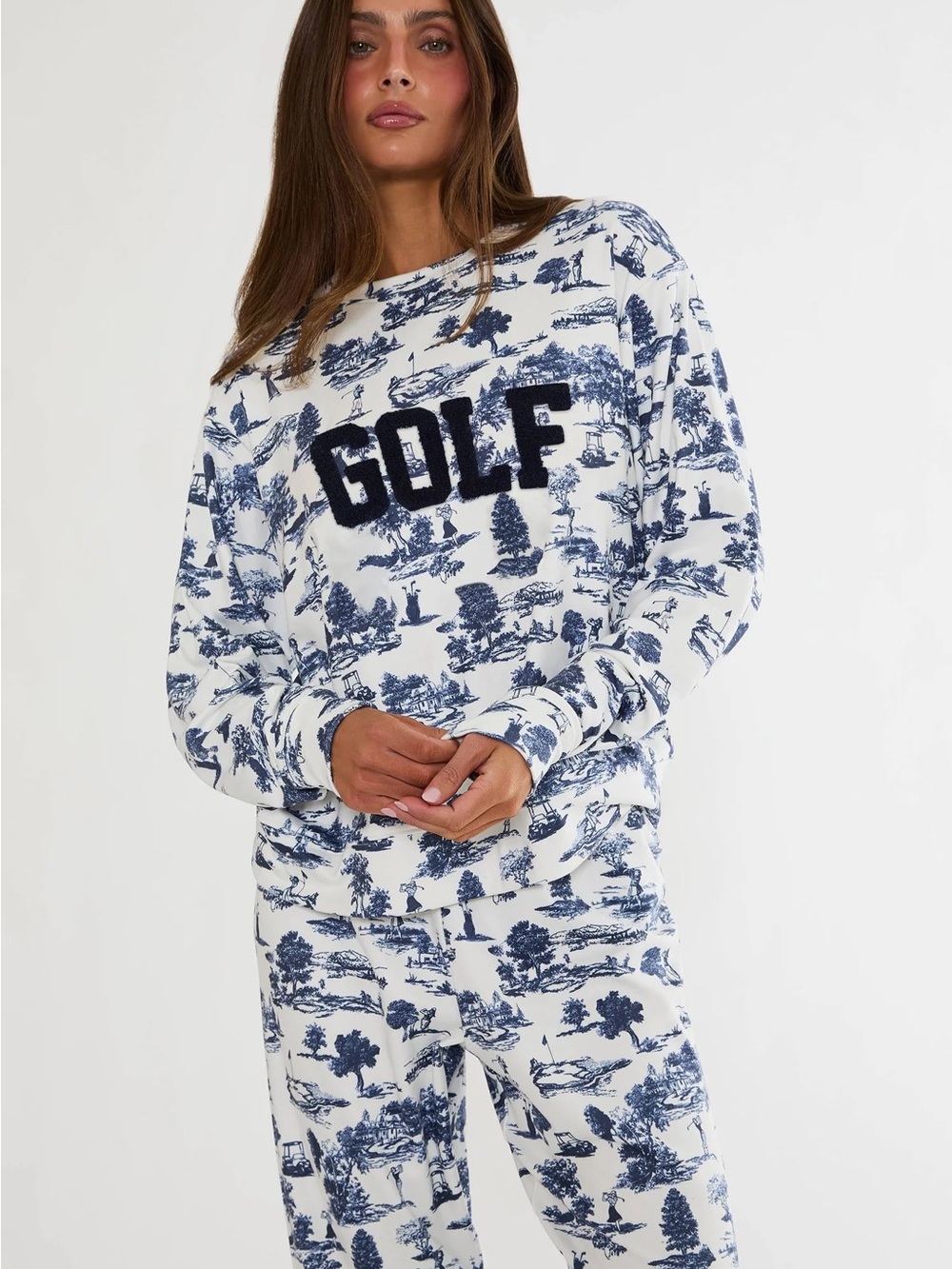 Beach Riot Cassia Top Evening Golf Toile